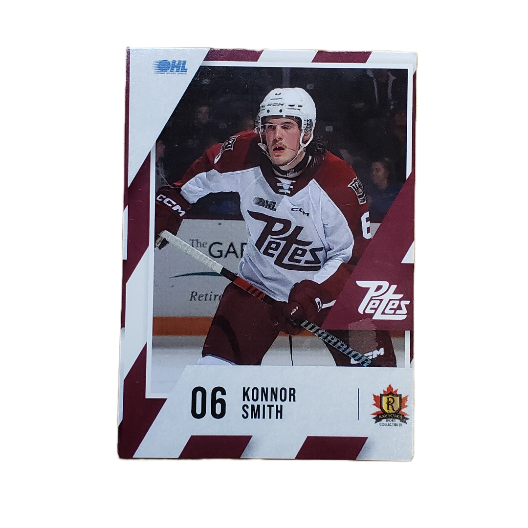 Peterborough Petes 2023-24 Konnor Smith draft pick of the Anaheim Ducks