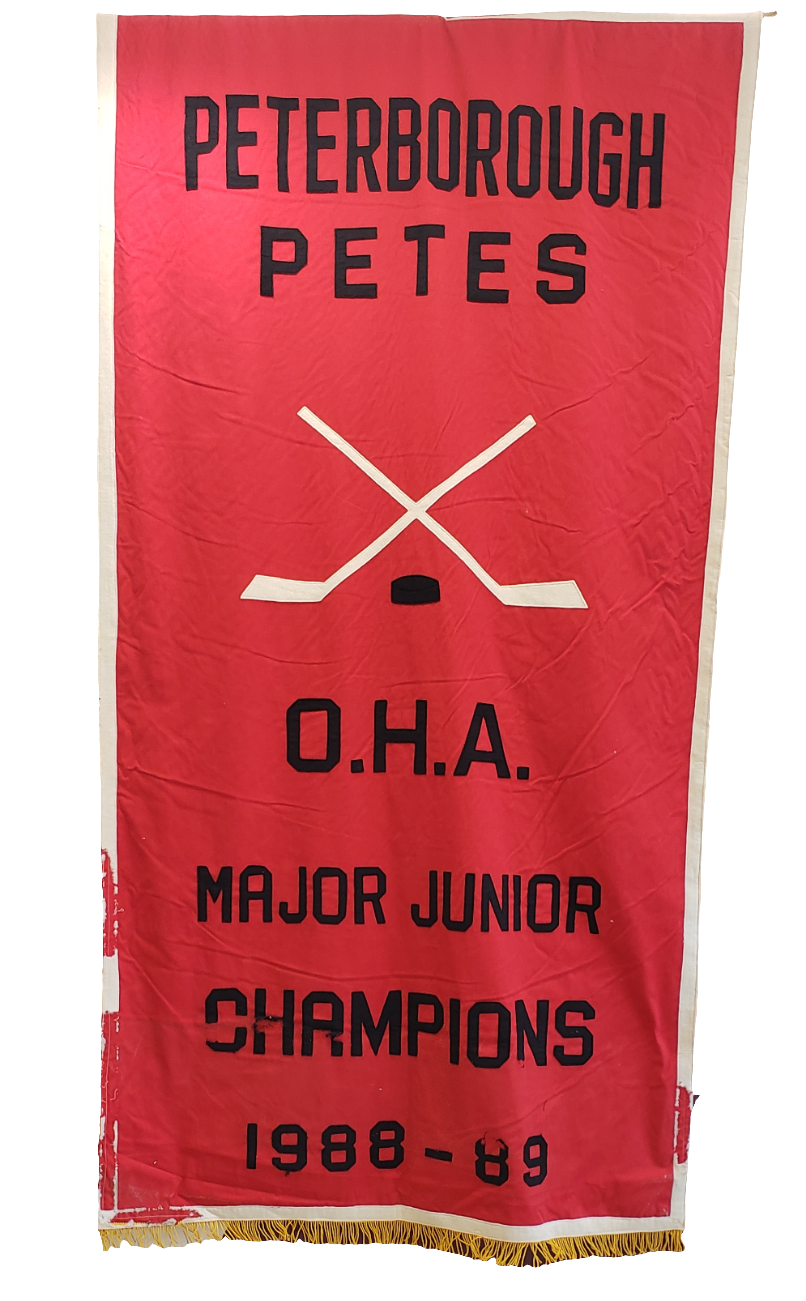 Petes historical rafter banners
