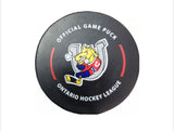 Official OHL Game puck 2023-24 Barrie Colts from the Petes store