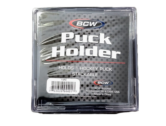 Acrylic puck case 3 x 3 inches