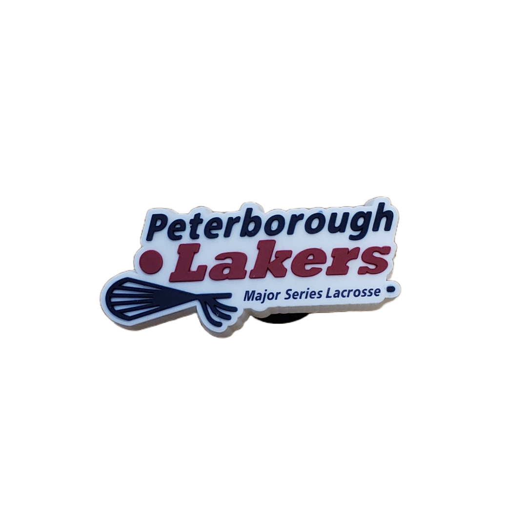 Official Peterborough Lakers logo Clog Charm