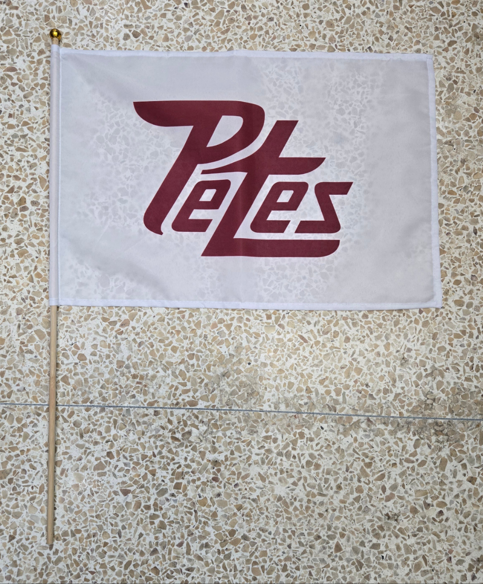 Petes mini dowel flag