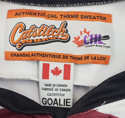 Blake Curran team issued 2018-19 goalie jersey