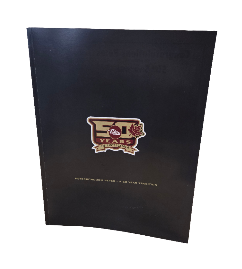 Peterborough Petes 50th anniversary yearbook 2005-06 OHL Championship season