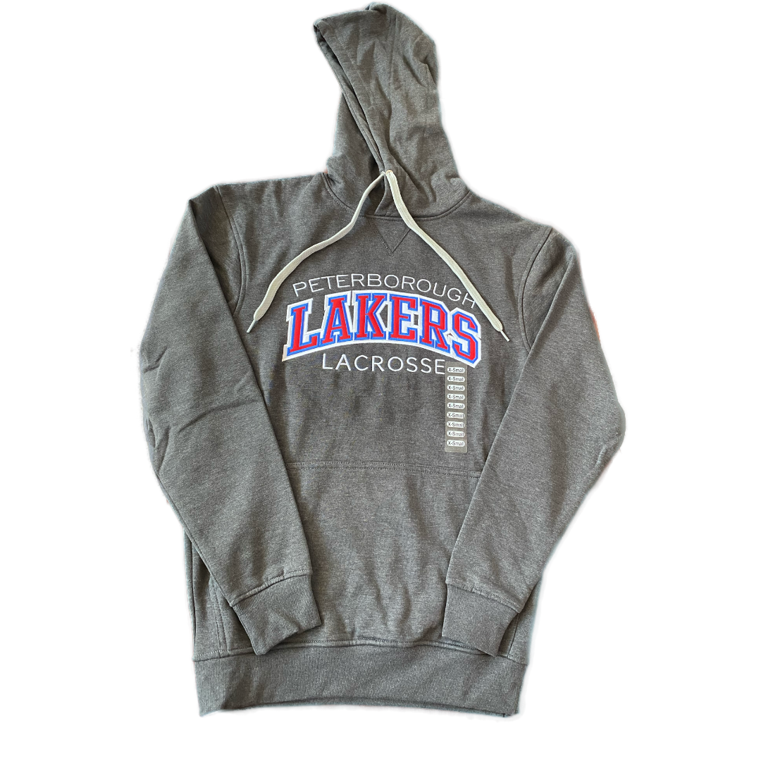 Lakers Grey Premium Cotton Pullover Hoodie