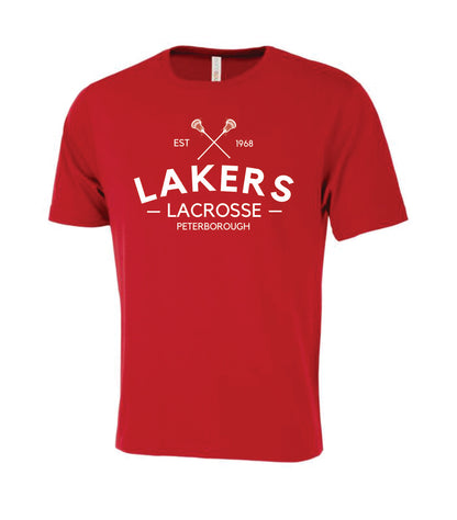 Lakers Vintage Red Tee