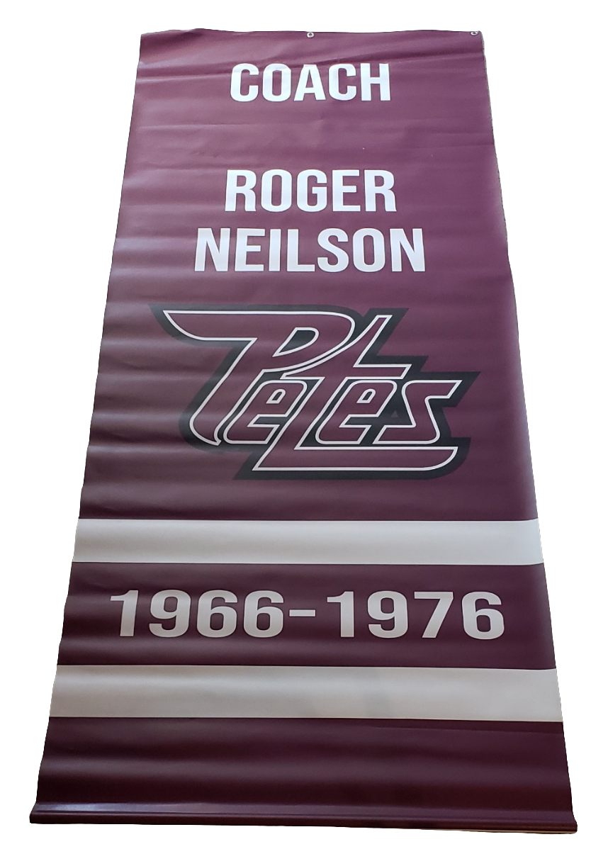Petes historical rafter banners