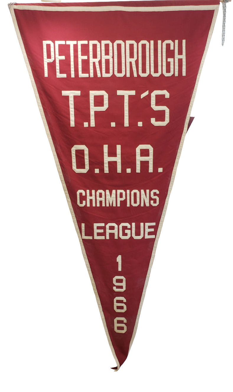 Petes historical rafter banners