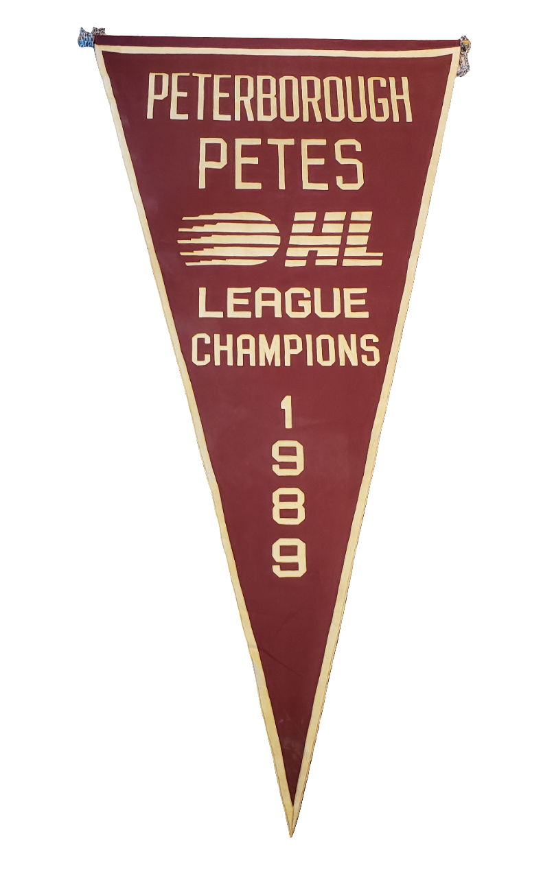 Petes historical rafter banners