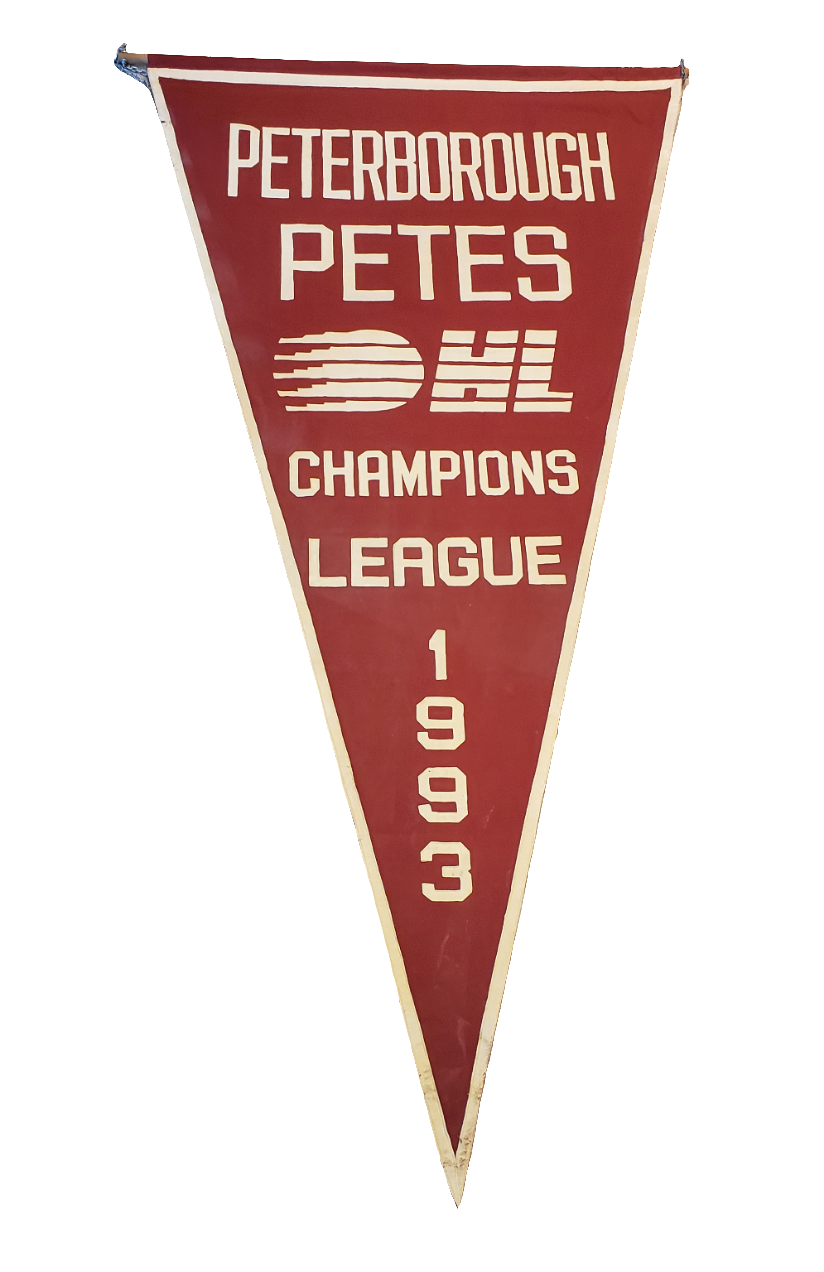 Petes historical rafter banners