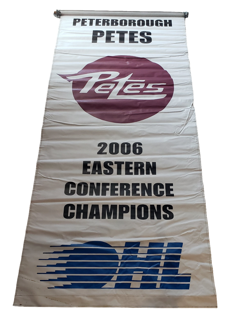 Petes historical rafter banners