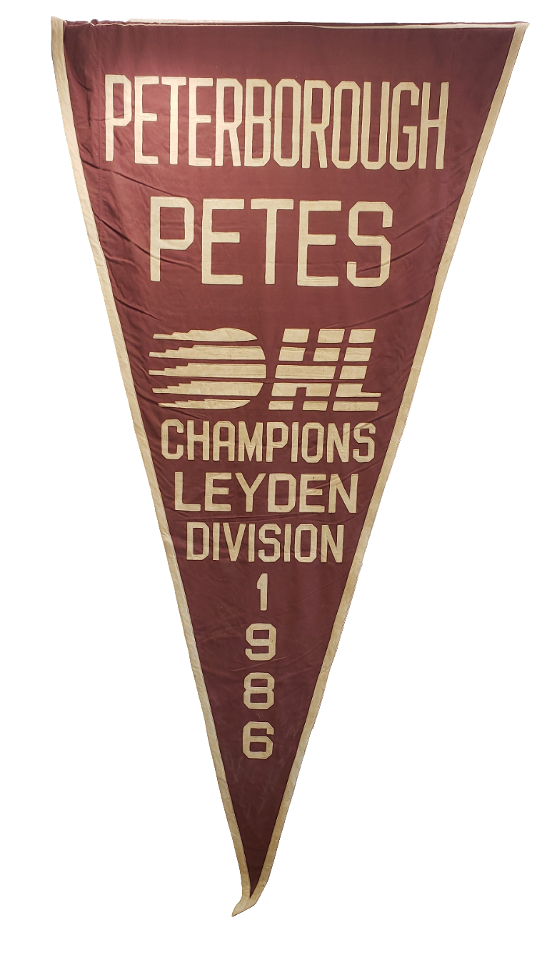 Petes historical rafter banners
