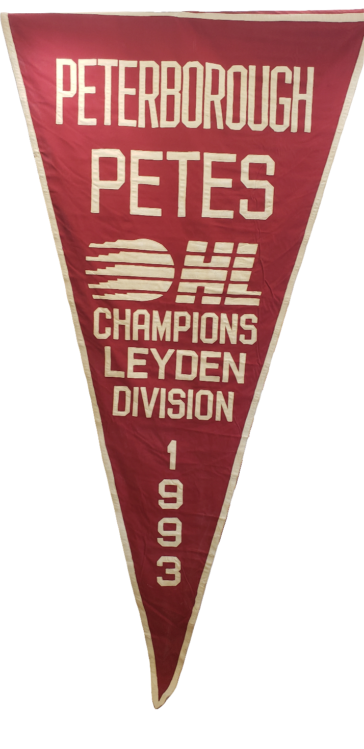 Petes historical rafter banners