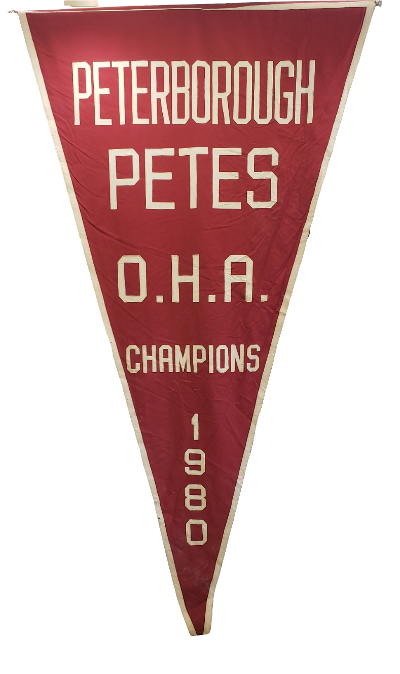 Petes historical rafter banners