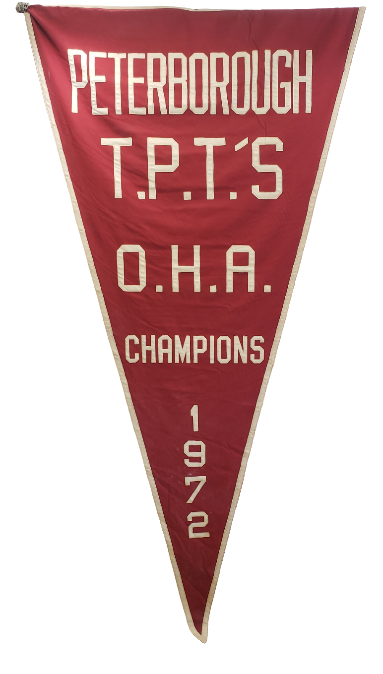 Petes historical rafter banners