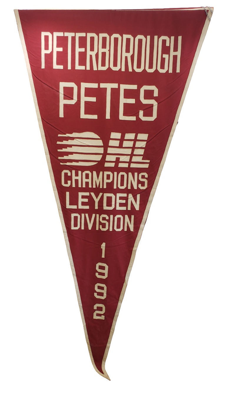Petes historical rafter banners