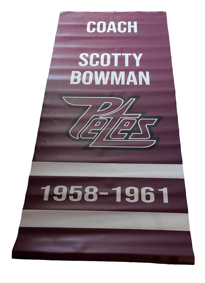 Petes historical rafter banners