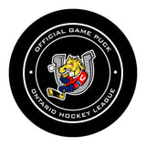 Official OHL Game puck Barrie Colts from the Petes store