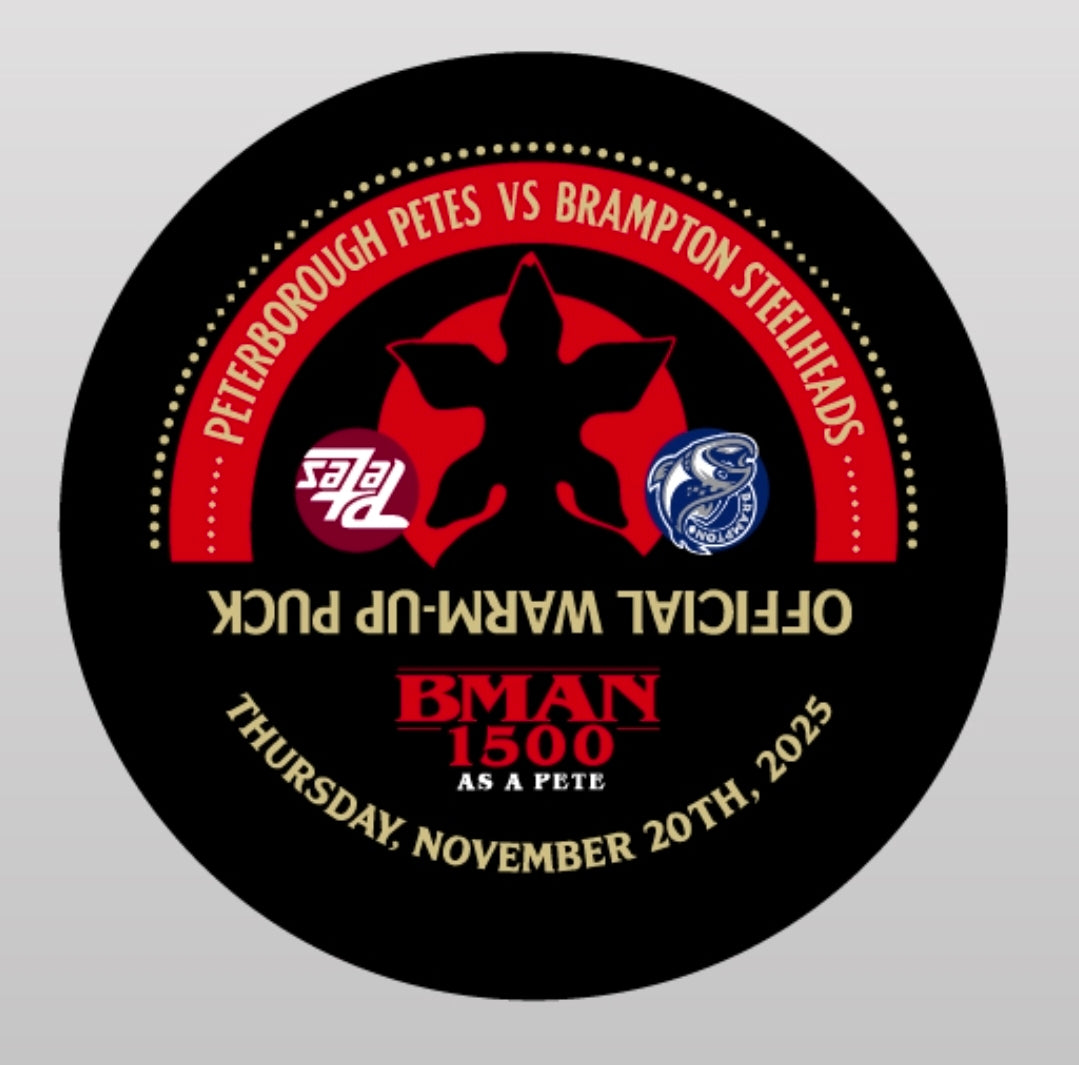 2025-26 Game night warm-up pucks