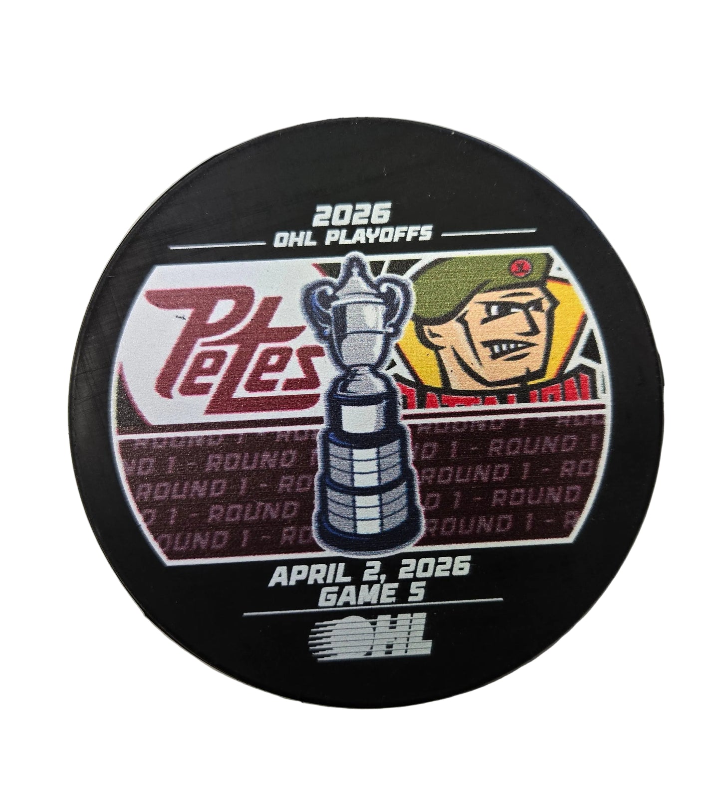2026 Playoff Warm up pucks