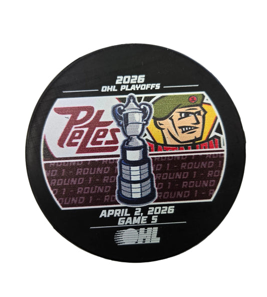2026 Playoff Warm up pucks