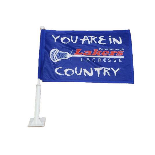 Peterborough Lakers Country car flags