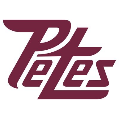 Peterborough Petes 3 by 5 inch window sticker