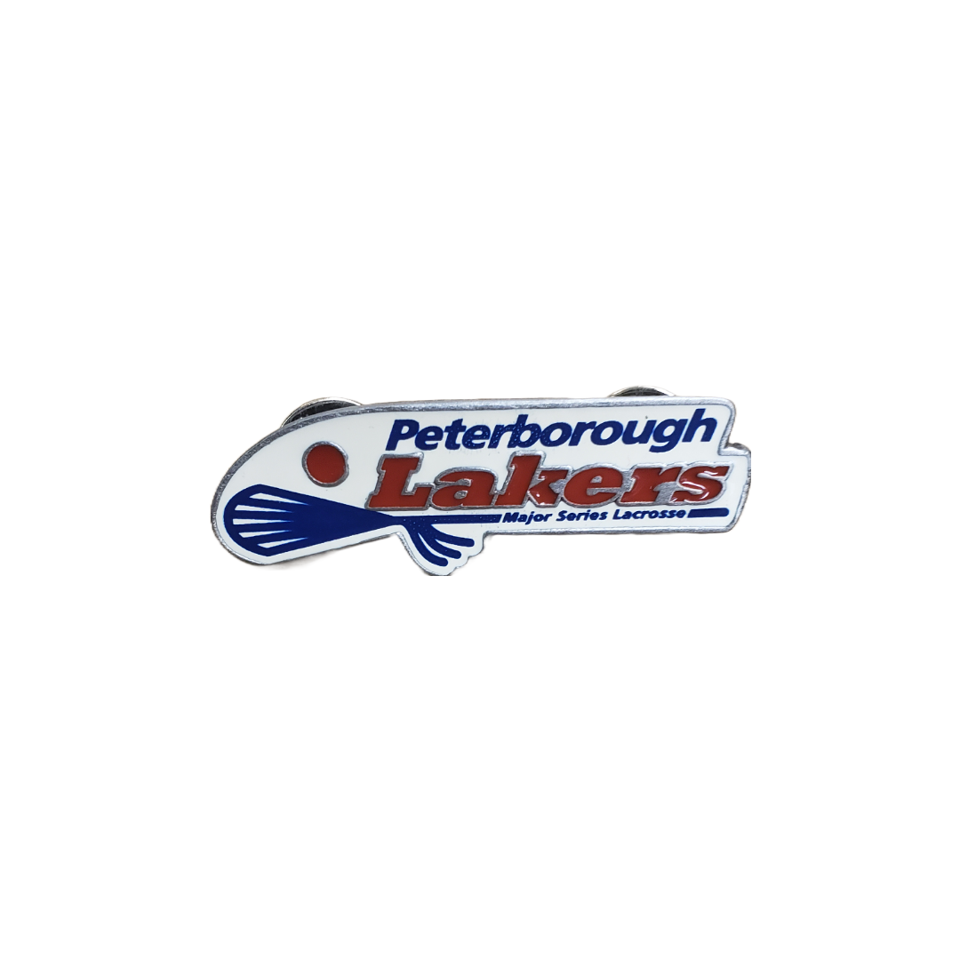 White base Peterborough Lakers Pin