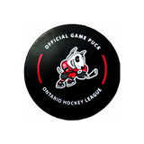 Official OHL Game puck 2023-24 Niagara Ice Dogs from the Petes store
