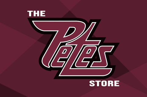 Peterborough Petes gift card available in digital and physical gift card, can be used in-store and online